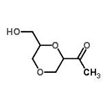 CAS 登录号：151720-02-4， 1-[6-(羟基甲基)-1,4-二恶烷-2-基]乙酮