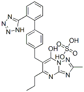 CAS#: 151733-55-0, 2-Methyl-5-Propyl-6-[[4-[2-(2H-Tetrazol-5-Yl)Phenyl]Phenyl]Methyl]-1H-[1,2,4]Triazolo[5,1-b]Pyrimidin-7-One sulfate