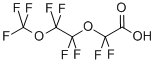 CAS 登录号：151772-58-6， 2,2-二氟-2-[1,1,2,2-四氟-2-(三氟甲氧基)乙氧基]-乙酸