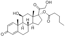CAS#: 15180-00-4, 1,4-Pregnadien-11-beta, 17,21-Triol-3,20-Dione 17-Valerate-21-Acetate