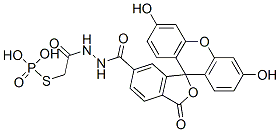 CAS#: 151890-75-4, [2-[2-(3',6'-Dihydroxy-1-Oxospiro[2-Benzofuran-3,9'-Xanthene]-5-Carbonyl)Hydrazinyl]-2-Oxoethyl]Sulfanylphosphonic Acid