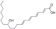 CAS#: 151910-72-4, (2E,4E,6E,8E)-13-Hydroxyicosa-2,4,6,8-Tetraenoic Acid