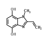 CAS#: 151920-57-9, 1-Methyl-2-Vinyl-1H-Benzimidazole-4,7-Diol