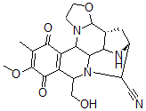 CAS#: 152053-14-0, (3aS-(3aalpha,4alpha,4abeta,6alpha,7beta,9alpha,13bbeta,13cbeta))-1,2,3a,4,4a,6,7,9,10,13,13b,13c-Dodecahydro-9-(Hydroxymethyl)-11-Methoxy-12-Methyl-10,13-Dioxo-4,6-Methano-5H-Benz(h)Oxazolo(3,2-a)Pyrazino(3,2,1-De)(1,5)Naphthyridine-7-Carbonitrile