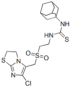CAS#: 152218-06-9, 1-(1-Adamantyl)-3-[2-[(6-Chloro-2,3-Dihydroimidazo[2,3-b][1,3]Thiazol-5-Yl)Methylsulfanyl]Ethyl]Thiourea