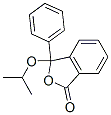 CAS 登录号：15222-33-0， 3-苯基-3-丙-2-基氧基-异苯并呋喃-1-酮