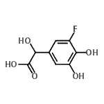 CAS#: 152354-24-0, (3-Fluoro-4,5-Dihydroxyphenyl)(Hydroxy)Acetic Acid