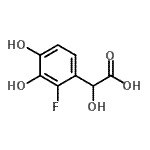 CAS#: 152354-25-1, (2-Fluoro-3,4-Dihydroxyphenyl)(Hydroxy)Acetic Acid