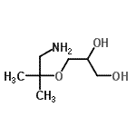 CAS#: 152399-01-4, 3-[(1-Amino-2-Methyl-2-Propanyl)Oxy]-1,2-Propanediol