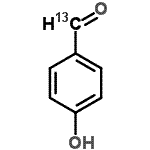 CAS#: 152404-52-9, 4-Hydroxy(Formyl-<Sup>13</Sup>C)Benzaldehyde