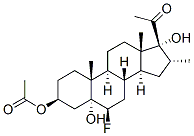 CAS#: 1525-77-5, 6beta-Fluoro-3beta,5alpha,17-Trihydroxy-16alpha-Methylpregnan-20-One 3-Acetate