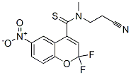 CAS#: 152661-13-7, N-(2-Cyanoethyl)-2,2-Difluoro-N-Methyl-6-Nitrochromene-4-Carbothioamide