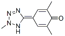 CAS#: 152665-33-3, 2,6-Dimethyl-4-(2-Methyl-1H-Tetrazol-5-Ylidene)Cyclohexa-2,5-Dien-1-One