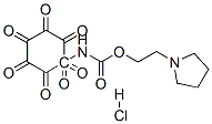CAS 登录号：152676-49-8， 2-吡咯烷-1-基乙基N-(3-庚氧基苯基)氨基甲酸酯盐酸盐