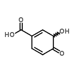CAS#: 152684-04-3, 3-Hydroxy-4-Oxo-1,5-Cyclohexadiene-1-Carboxylic Acid