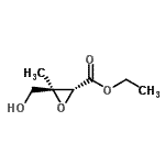 CAS#: 153116-48-4, Ethyl (2R,3S)-3-(Hydroxymethyl)-3-Methyl-2-Oxiranecarboxylate