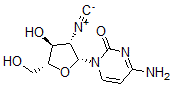 CAS#: 153265-57-7, 4-Amino-1-[(2R,3S,4S,5R)-4-Hydroxy-5-(Hydroxymethyl)-3-Isocyanooxolan-2-Yl]Pyrimidin-2-One