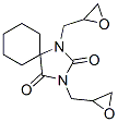 CAS#: 15336-84-2, 1,3-Bis(Oxiranylmethyl)-1,3-Diazaspiro[4.5]Decane-2,4-Dione