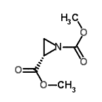 CAS 登录号：153381-07-8， 二甲基(2S)-1,2-氮丙啶二羧酸酯