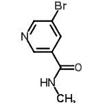 CAS#: 153435-68-8, 5-Bromo-N-Methylnicotinamide