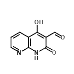 CAS#: 153457-08-0, 4-Hydroxy-2-Oxo-1,2-Dihydro-1,8-Naphthyridine-3-Carbaldehyde