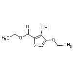 CAS 登录号：153503-25-4， 乙基4-乙氧基-3-羟基-2-噻吩羧酸酯