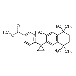 CAS#: 153559-50-3, Methyl 6-[1-(3,5,5,8,8-Pentamethyl-5,6,7,8-Tetrahydro-2-Naphthalenyl)Cyclopropyl]Nicotinate