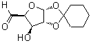 CAS#: 15356-27-1, 1,2-O-1,1-Cyclohexanediyl-alpha-D-Xylo-Pentodialdo-1,4-Furanose