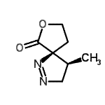CAS#: 153580-06-4, (4S,5S)-4-Methyl-7-Oxa-1,2-Diazaspiro[4.4]Non-1-En-6-One