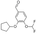 CAS#: 153587-14-5, 3-Cyclopentyloxy-4-Difluoromethoxy-Benzaldehyde