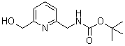 CAS 登录号：153621-48-8， {[6-(羟基甲基)-2-吡啶基]甲基}氨基甲酸叔丁酯