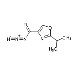 CAS#: 153684-04-9, 2-Isopropyl-1,3-Oxazole-4-Carbonyl Azide