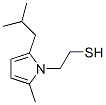 CAS 登录号：153686-91-0， 2-[2-甲基-5-(2-甲基丙基)吡咯-1-基]乙硫醇