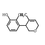 CAS 登录号：153694-77-0， 3-(4-甲基-3,6-二氢-2H-吡喃-3-基)-1,2-苯二酚