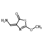 CAS#: 153724-76-6, (4E)-4-(Aminomethylene)-2-Methoxy-1,3-Thiazol-5(4H)-One