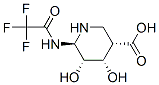 CAS#: 153758-25-9, (3S,4S,5R,6R)-4,5-Dihydroxy-6-[(2,2,2-Trifluoroacetyl)Amino]Piperidine-3-Carboxylic Acid
