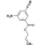 CAS 登录号：153774-83-5， 烯丙基3-氨基-5-氰基苯甲酸酯