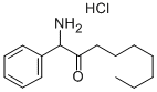 CAS 登录号：153788-00-2， 1-氨基-1-苯基壬烷-2-酮盐酸盐