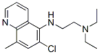 CAS#: 15386-51-3, 6-Chloro-5-[[2-(Diethylamino)Ethyl]Amino]-8-Methylquinoline