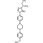 CAS#: 153896-47-0, 2-[(2S)-2-Butanyl]-4-{4-[4-(4-Methoxyphenyl)-1-Piperazinyl]Phenyl}-2,4-Dihydro-3H-1,2,4-Triazol-3-One