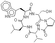 CAS#: 153982-38-8, Cyclo(L-Leucyl-L-Tryptophyl-D-Seryl-L-Prolyl-D-Valyl)