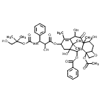CAS 登录号：154044-57-2， 4-乙酰氧基-1,7,10-三羟基-13-{[2-羟基-3-({[(1-羟基-2-甲基-2-丙基)氧基]羰基}氨基)-3-苯基丙酰基]氧基}-9-氧代-5,20-环氧tax-11-烯-2-基苯甲酸酯