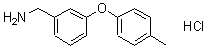 CAS#: 154108-16-4, 1-[3-(4-Methylphenoxy)Phenyl]Methanamine Hydrochloride (1:1)