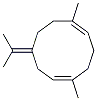 CAS 登录号：15423-57-1， (1E,5E)-1,5-二甲基-8-(丙-2-亚基)环癸-1,5-二烯