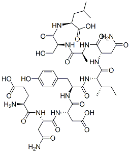 CAS#: 154301-48-1, Glutamyl-asparaginyl-aspartyl-tyrosyl-isoleucyl-asparaginyl-alanyl-seryl-leucine