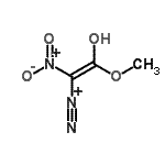 CAS#: 15431-30-8, (E)-2-Hydroxy-2-Methoxy-1-Nitroethenediazonium