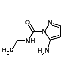 CAS#: 154366-36-6, 5-Amino-N-Ethyl-1H-Pyrazole-1-Carboxamide