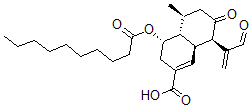 CAS#: 154381-70-1, (4S,4aR,5S,8R,8aS)-4-Decanoyloxy-5-Methyl-7-Oxo-8-(3-Oxoprop-1-En-2-Yl)-4,4a,5,6,8,8a-Hexahydro-3H-Naphthalene-2-Carboxylic Acid