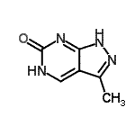 CAS#: 154386-32-0, 3-Methyl-1,5-Dihydro-6H-Pyrazolo[3,4-d]Pyrimidin-6-One