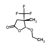 CAS#: 154389-75-0, (4S,5R)-5-Ethoxy-4-Methyl-4-(Trifluoromethyl)Dihydro-2(3H)-Furanone